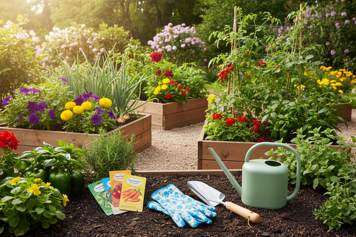 The Ultimate Beginner's Guide to Gardening: Everything You Need to Get Started
