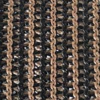 Eden's Decor Straight Flat-Edged Sun Shade Sail Rectangular 17' x 22' Brown - Image 8