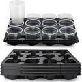 12 Cell Nursery Pot Trays 5 Pack by RooTrimmer