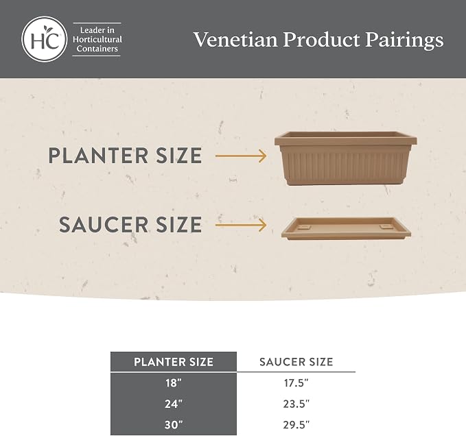 The HC Companies 24 Inch Venetian Window Planter Box - Image 7
