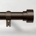 Curtain Rods for Windows 32 to 240, 1 Inch Adjustable Heavy Duty Long Window by TimeForest