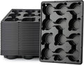 12 Cell Round Nursery Pot Trays Thickened Durable Seedling Pots Shuttle by RooTrimmer