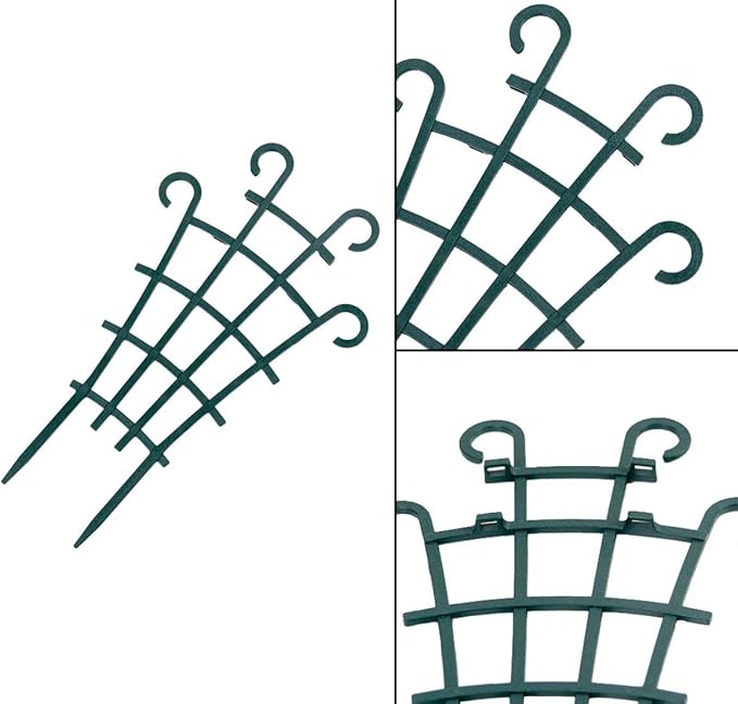 12 Pack Trellis for Potted Plants, Garden Trellis for Climbing Plants Plastic - Image 6