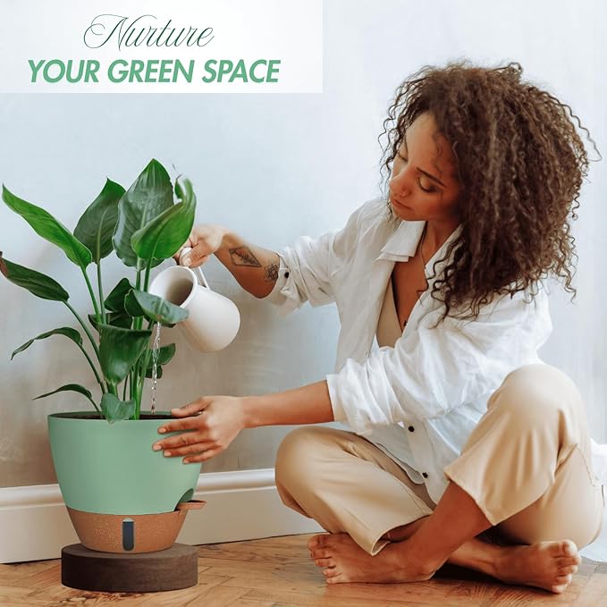 12/10/8 Inch Self Watering Pots - Image 3