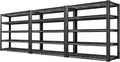 REIBII Garage Shelving 3200LBS, 5-Tier Storage Shelves, Adjustable Industrial by REIBII