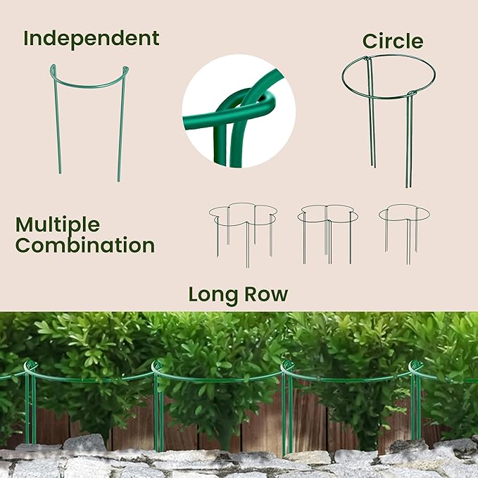 12 Pack Plant Support Stakes – Tall Plant Stakes - Image 4