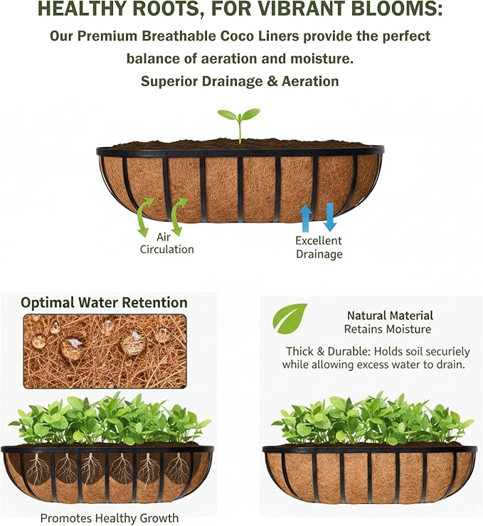 16“ Window Box Railing Planter - Image 6