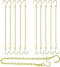 RIFNY Gold Chain for Hanging Plants, 20 Inch Small Plant Chains for Hanging by RIFNY
