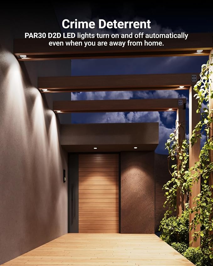 Sunco 6 Pack LED PAR30 Dusk to Dawn Light Bulb - Image 6