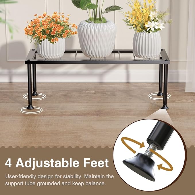 1 Tier Plant Stand: Ladder Plant Holder - Image 4
