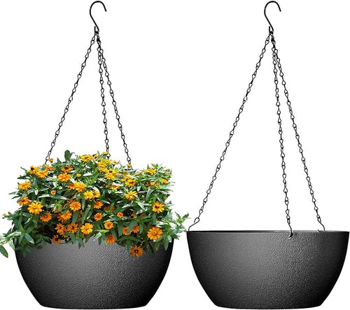 10 inch Hanging Planters for Outdoor Indoor Plants by WSMKSZ