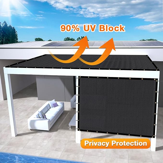 Artpuch Outdoor Pergola Shade Cover 20x21 FT Sun Shade Cloth - Image 3