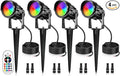 12W RGBW Color Changing Landscape Lights by LemonBest