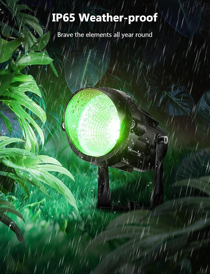 12W RGBW Color Changing Landscape Lights - Image 5