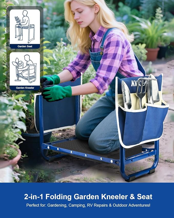 KVR Garden Kneeler and Seat Set 7-Piece Upgraded - Image 3
