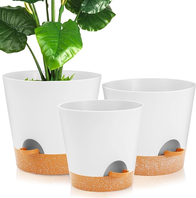 GARDIFE 10/9/8 inch Plant pots, planters by GARDIFE