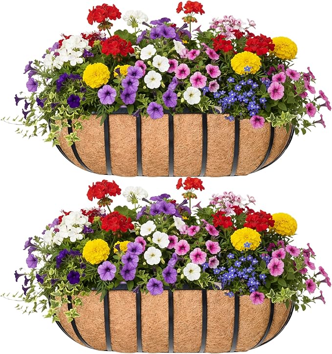 36“ Window Box Railing Planter by KIDYBELL