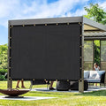 Artpuch Outdoor Pergola Shade Cover 5x15 FT Sun Shade Cloth by Artpuch
