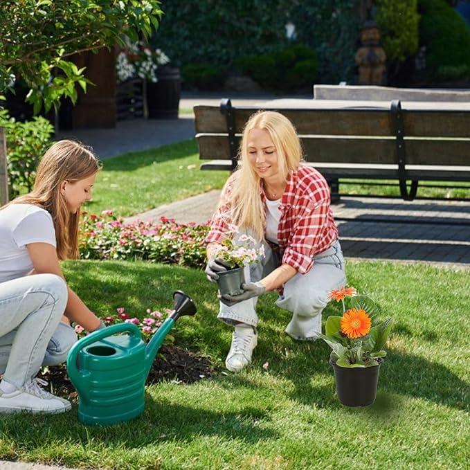 100 Packs 6 Inch Nursery Pots, 4 5 6 Inches Plastic Nursery Pots - Image 5