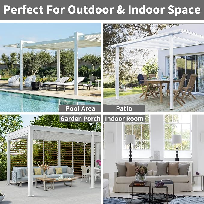 Easy-Going Linen Look Outdoor Curtains Waterproof Windproof Porch Curtains - Image 5