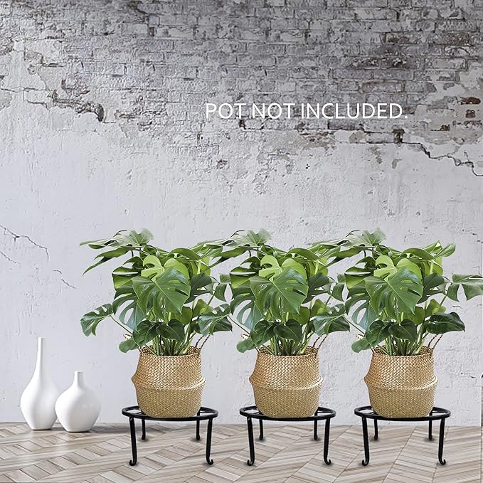 yosager 3 Pack Metal Plant Stands - Image 4