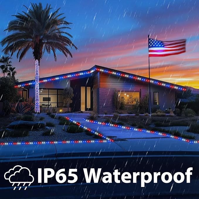 50ft LED Rope Lights Outdoor, 360 LED Connectable & Flexible Tube Lights - Image 7