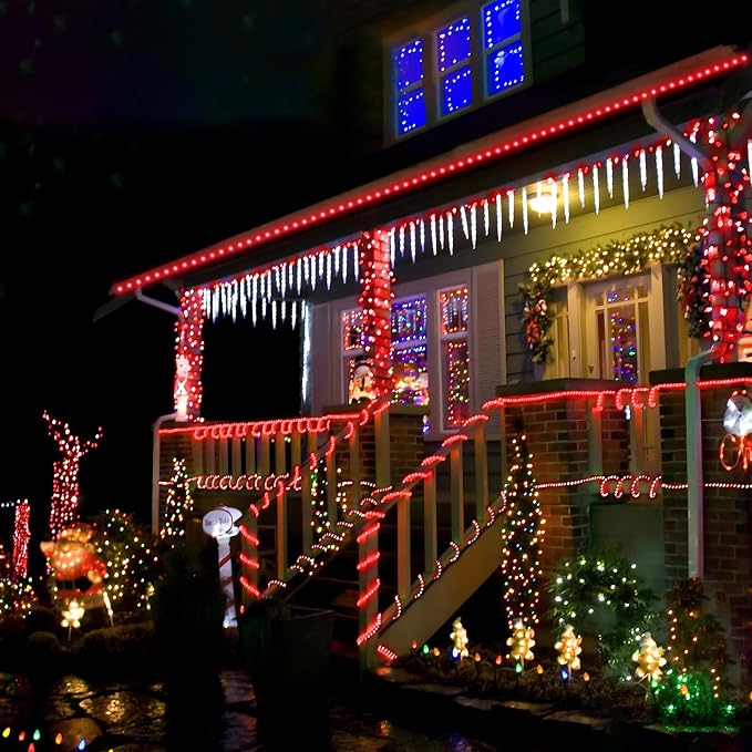 200ft LED Rope Lights Outdoor, 1440 LED Flexible Tube Lights - Image 6