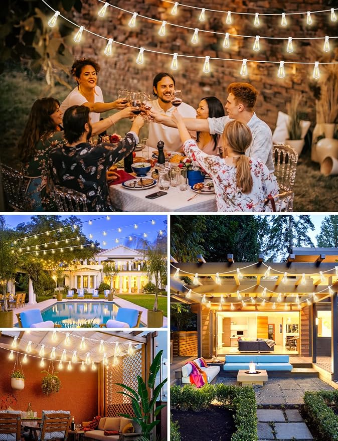 Brightever 100FT Outdoor String Lights - Image 7