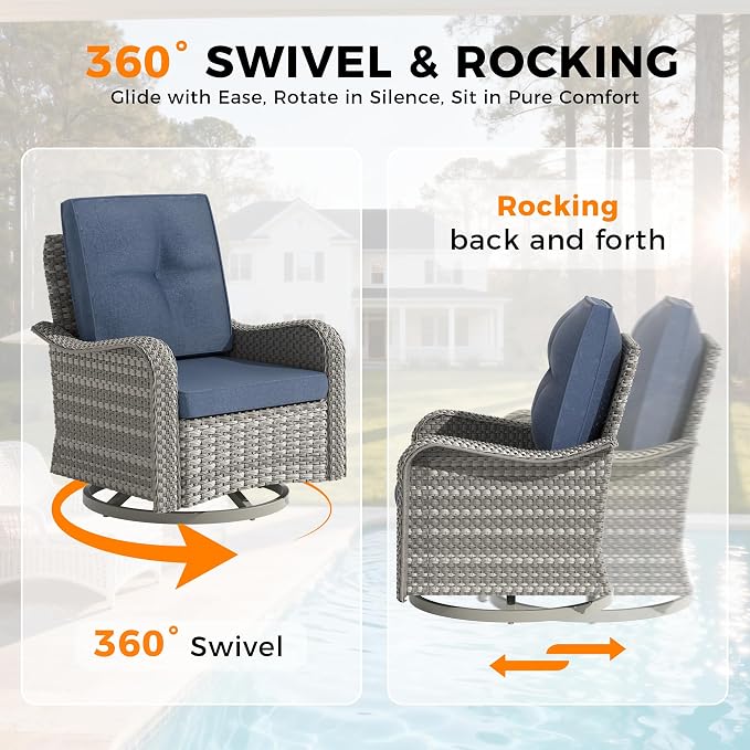 10-Seat Modern Patio Furniture Set - Image 5