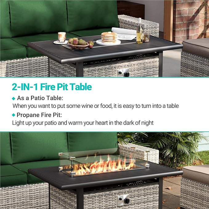 10-Piece Outdoor Patio Furniture Set - Image 3