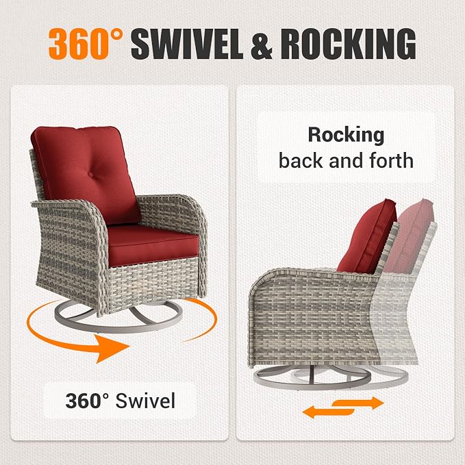 10-Piece Outdoor Patio Furniture Set - Image 5