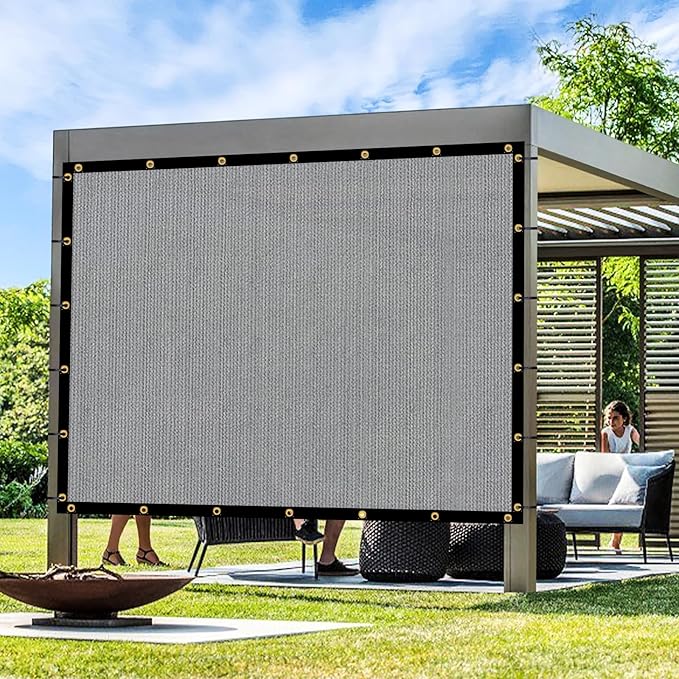 Artpuch Outdoor Pergola Shade Cover 4x22 FT Sun Shade Cloth by Artpuch