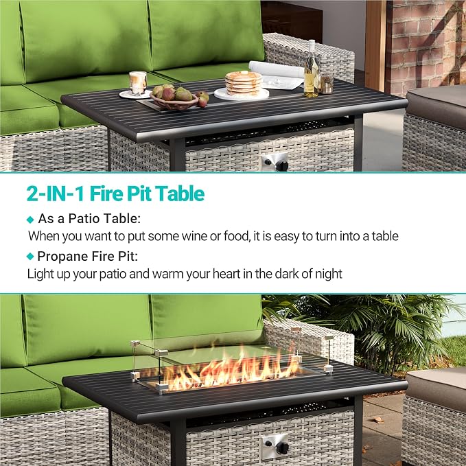 10-Piece Outdoor Patio Furniture Set - Image 5