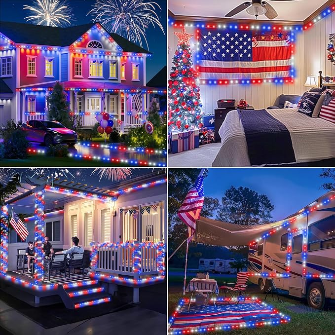 50ft LED Rope Lights Outdoor, 360 LED Connectable & Flexible Tube Lights - Image 8
