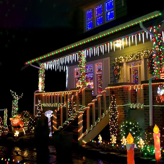 50ft LED Rope Lights Outdoor, 360 LED Connectable and Flexible Tube Lights - Image 5