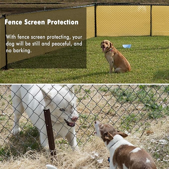 UPGRADE Privacy Screen 5' x 25' Fence Commercial Shade Cover - Image 7