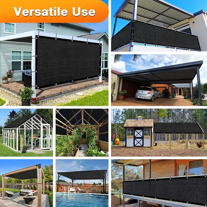 Artpuch Outdoor Pergola Shade Cover 17x21 FT Sun Shade Cloth - Image 6