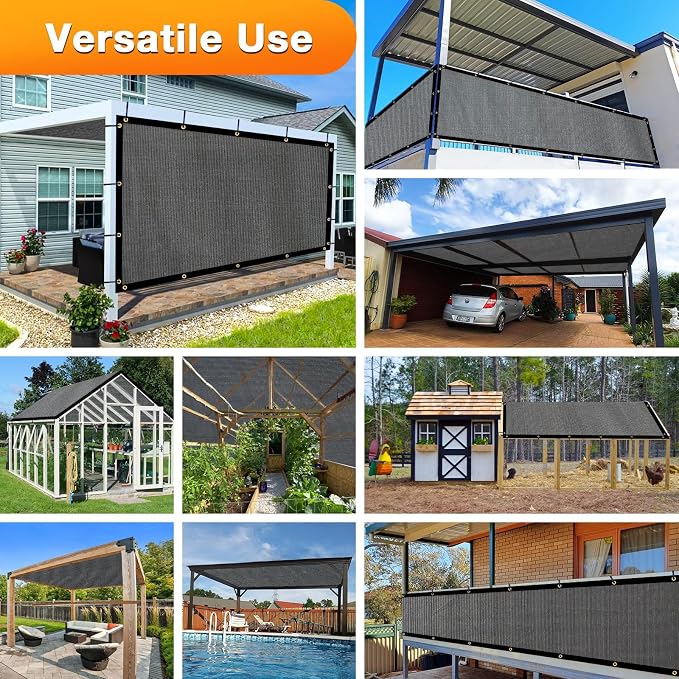 Artpuch Outdoor Pergola Shade Cover 20x22 FT Sun Shade Cloth - Image 6