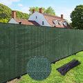UPGRADE Privacy Fence Screen 4'x30' Dark Green Outdoor 90% Visibility Blockage by UPGRADE
